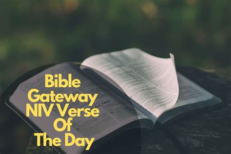 bible gateway niv version|gateway bible niv online.